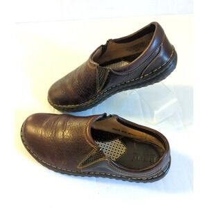 Born Shoes Women 8.5 Glen Casual Slip On Loafer Cushioned Brown Comfort